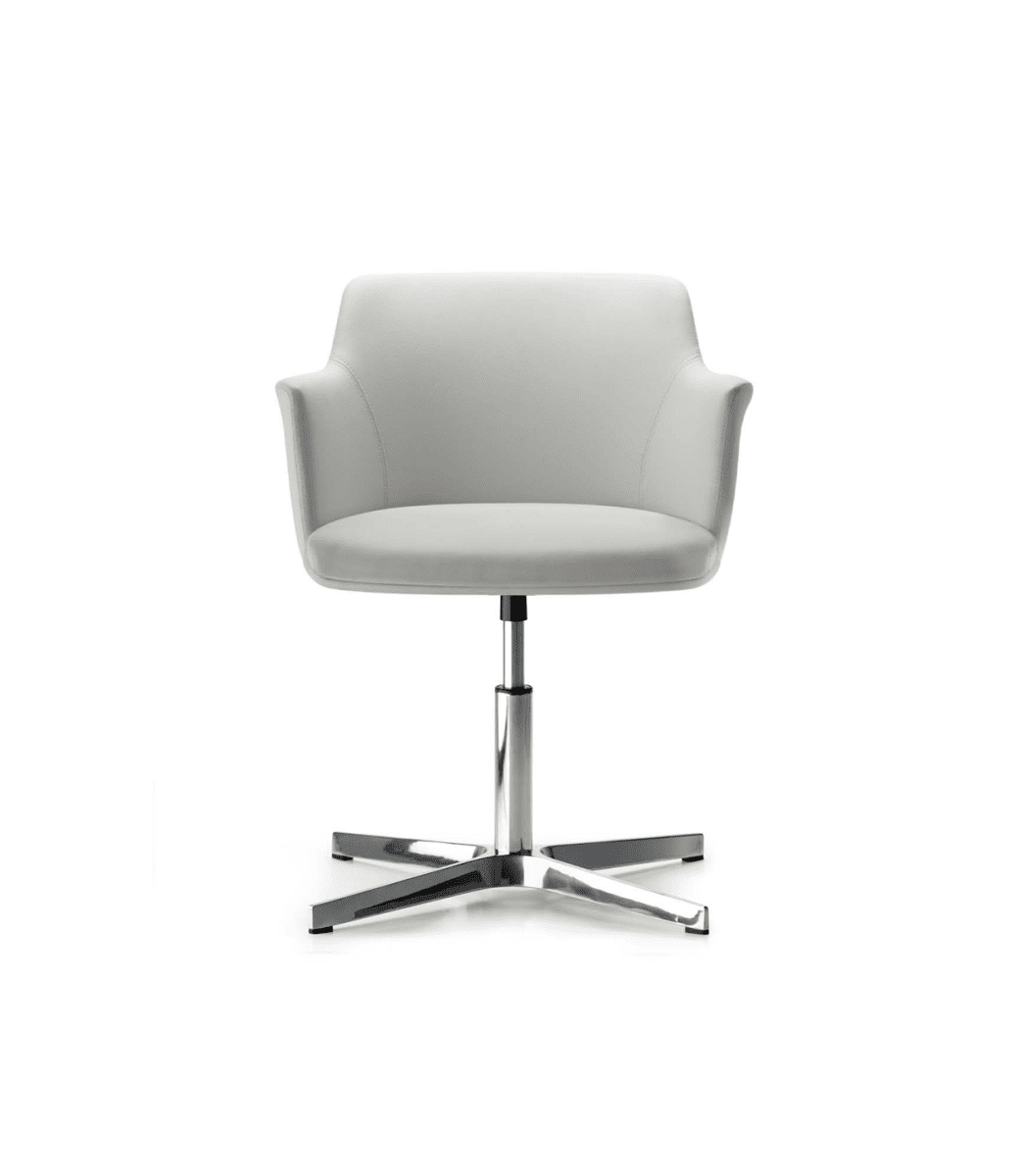 Fauteuil de réunion Cuore 1 fauteuil de réunion ou télétravail cuore blanc open space shop