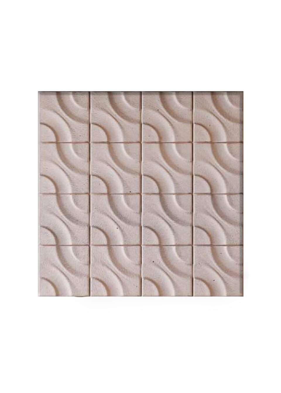 Panneau mural acoustique e?cologique en myce?lium NATUREL Fika