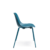 chaise de collectivité bleue, ou chaise de réunion bleue pour coworking en open space