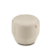 Pouf haut de gamme beige avec poignée en cuir en tissus pour entreprises, bar et restaurant en extérieur différentes tailles