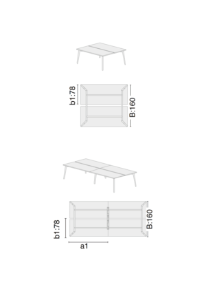 dimensions bureau bench 4 postes de travail blanc avec pieds en bois dans un open space avec des chaises ergonomiques et écran acoustiques