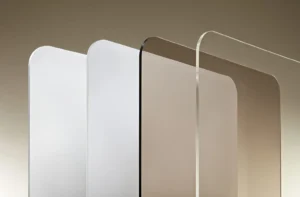 Plusieurs matières de panneau de séparation acoustique mobile a roulettes