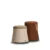 pouf ergonomique pour une posture dynamique ou pouf a roulettes pour réduire le mal de dos avec poignée cuir
