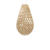 suspension bambou design naturel