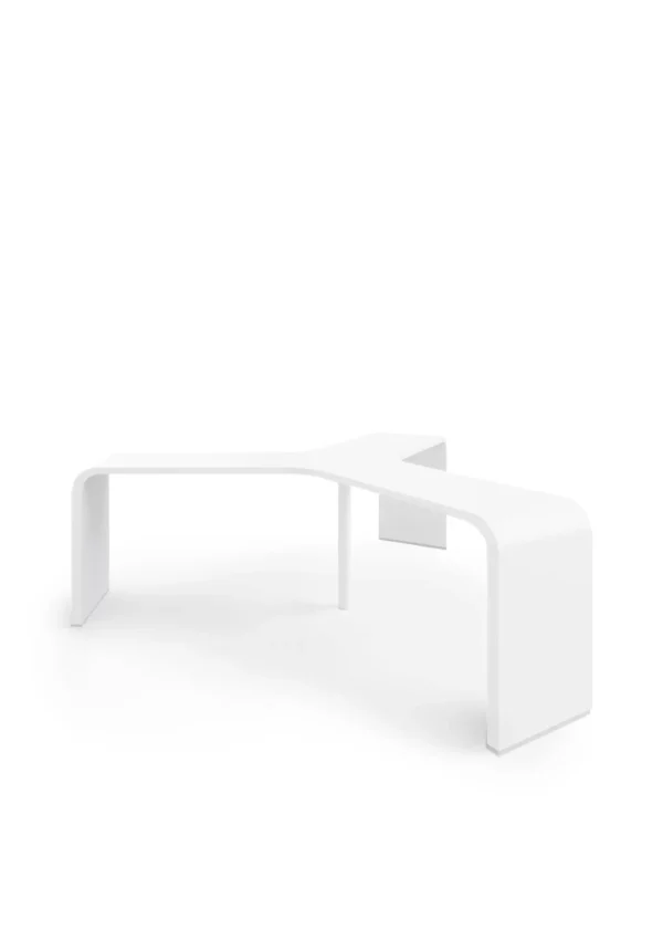 table de coworking brunch y blanc