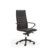 fauteuil de direction dossier haut en cuir blanc ou noir
