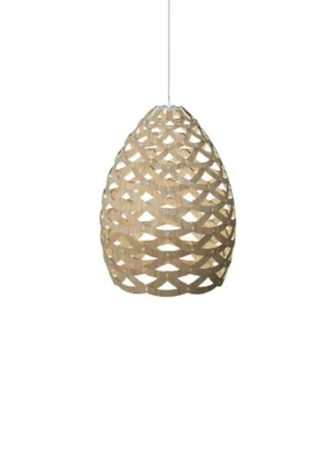 suspension bambou naturel xxl grand format design dans intérieur appartement restaurant ou bureau