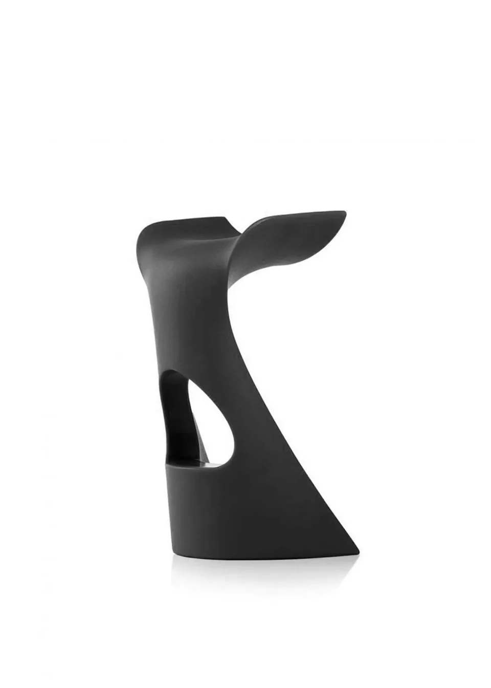 tabouret de bar design original futuriste noir