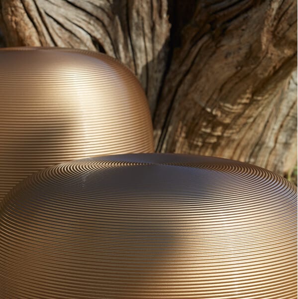 table basse outdoor et pouf outdoor