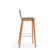 tabouret de bar 4 pieds avec dossier