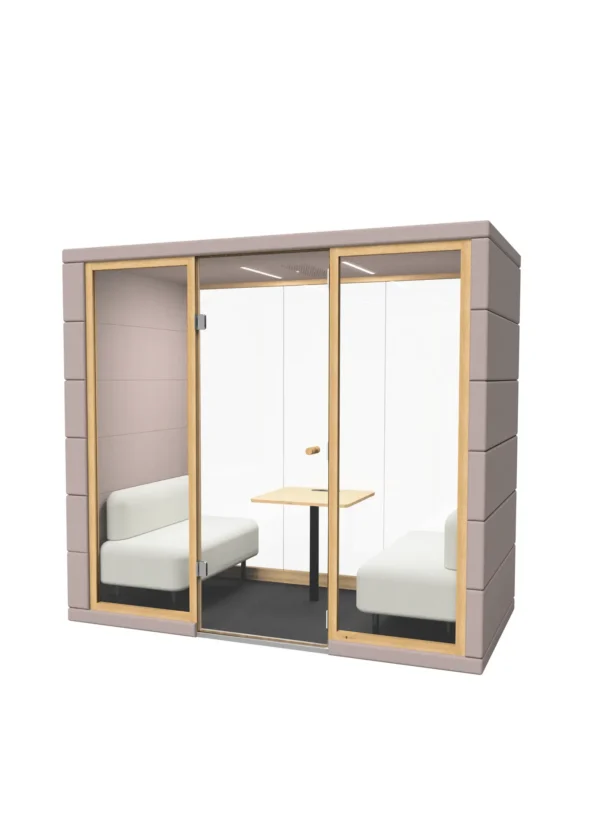 Box acoustique de bureau premium 4 personnes