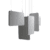 Suspension acoustique avec éclairage lumineuse mute lab
