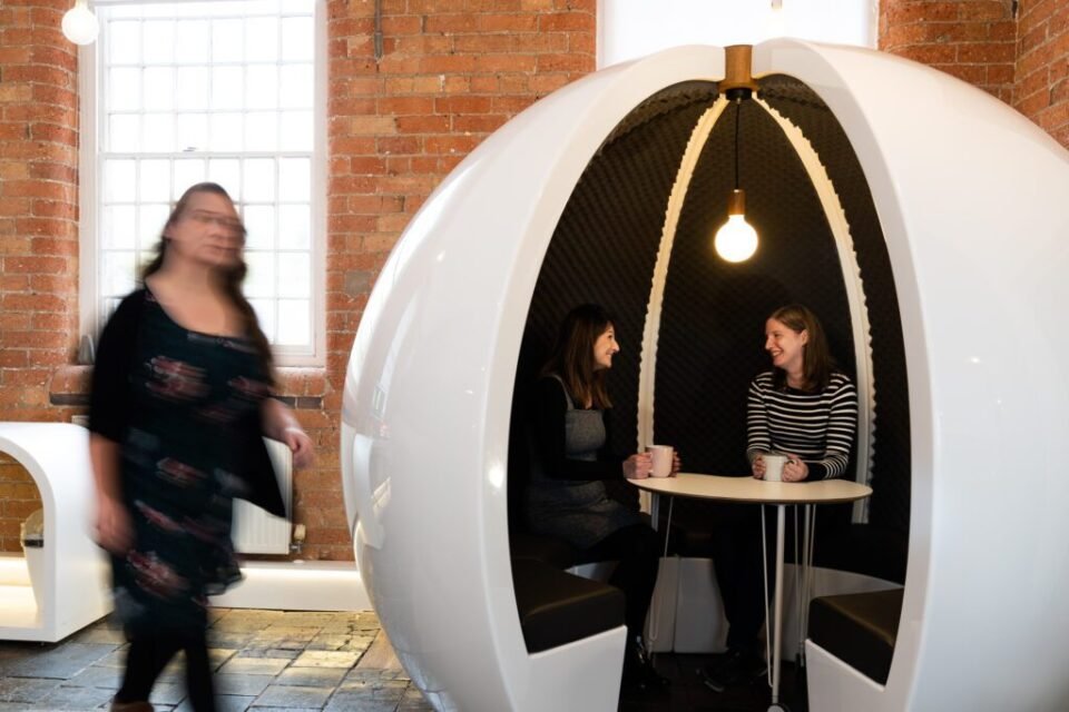 bulle de travail alcove acoustique escape pod