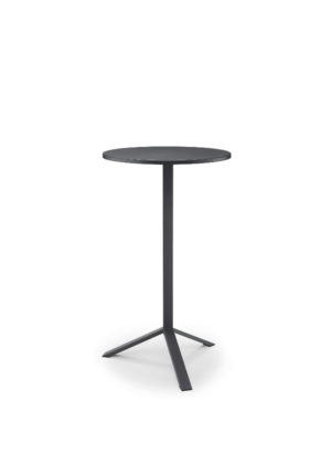 Table Exterieur Restaurant ronde 107 cm en 2 hauteurs Square
