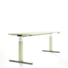 bureau ergonomique télétravail réglable en hauteur Palmberg crew T