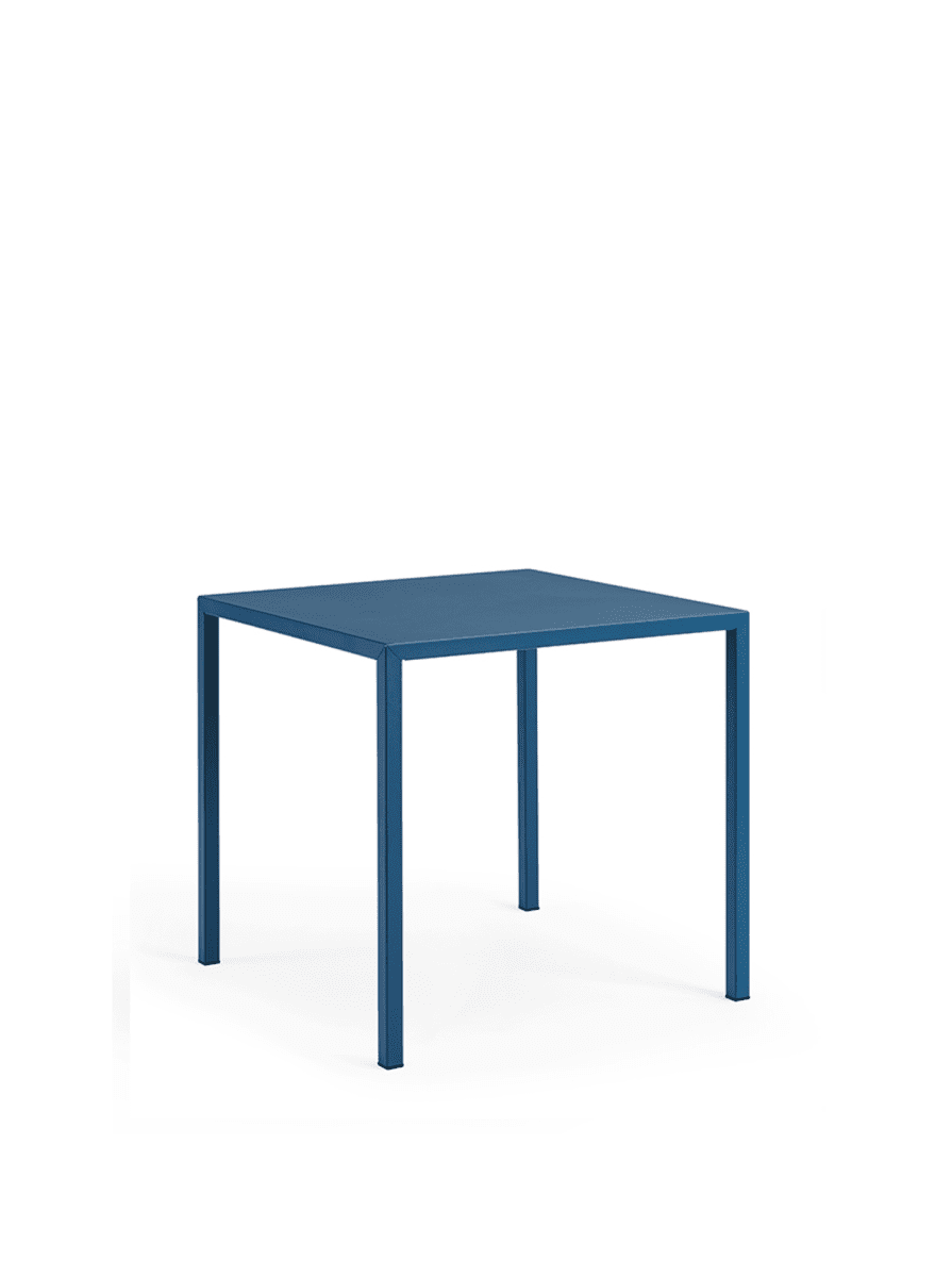 table polyvalente en métal de couleur