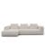 Canapé modulaire confortable velours K612