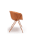 Chaise coquille plastique design Bai