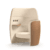 Fauteuil acoustique enveloppant avec tablette ONLY JU