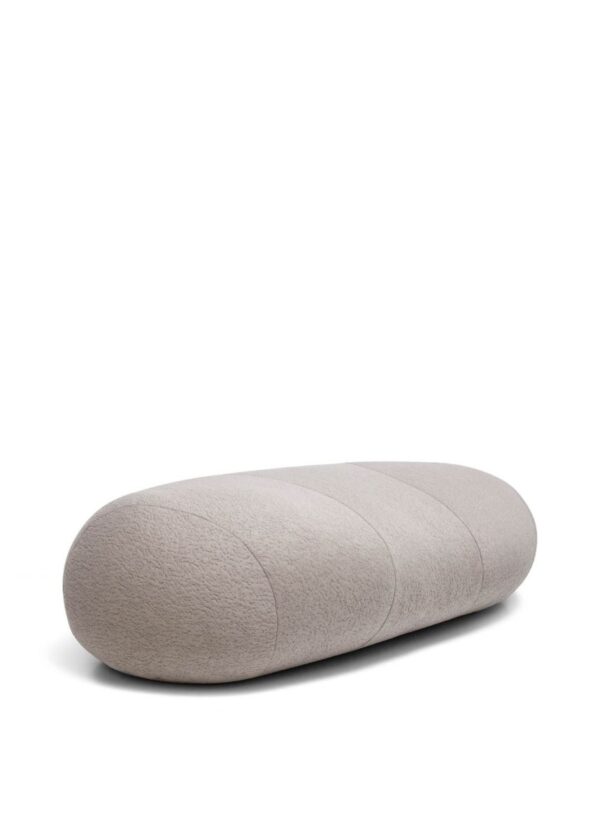Pouf galet grande taille