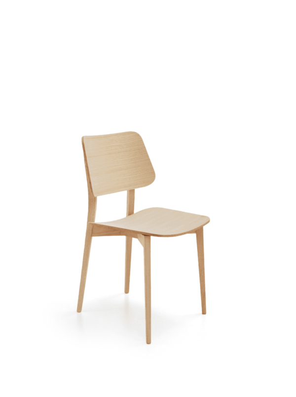 chaises en bois pour restaurant Joe