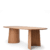 table bois massif brut Ginger