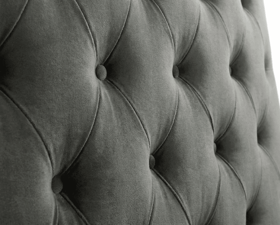 Banquette restaurant capitonnée sur mesure DETAIL