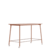 Table mobile de coworking sur roulettes, table haute sur roulettes Share