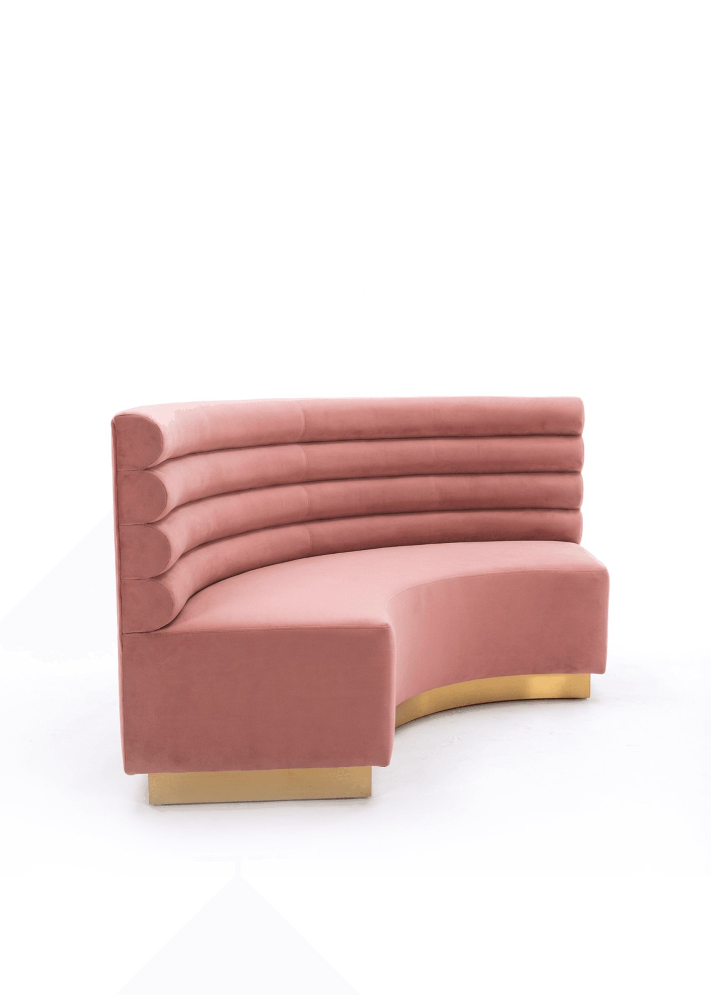 Banquette arrondie restaurant SENSE 1 banquette arrondie restaurant sur mesure