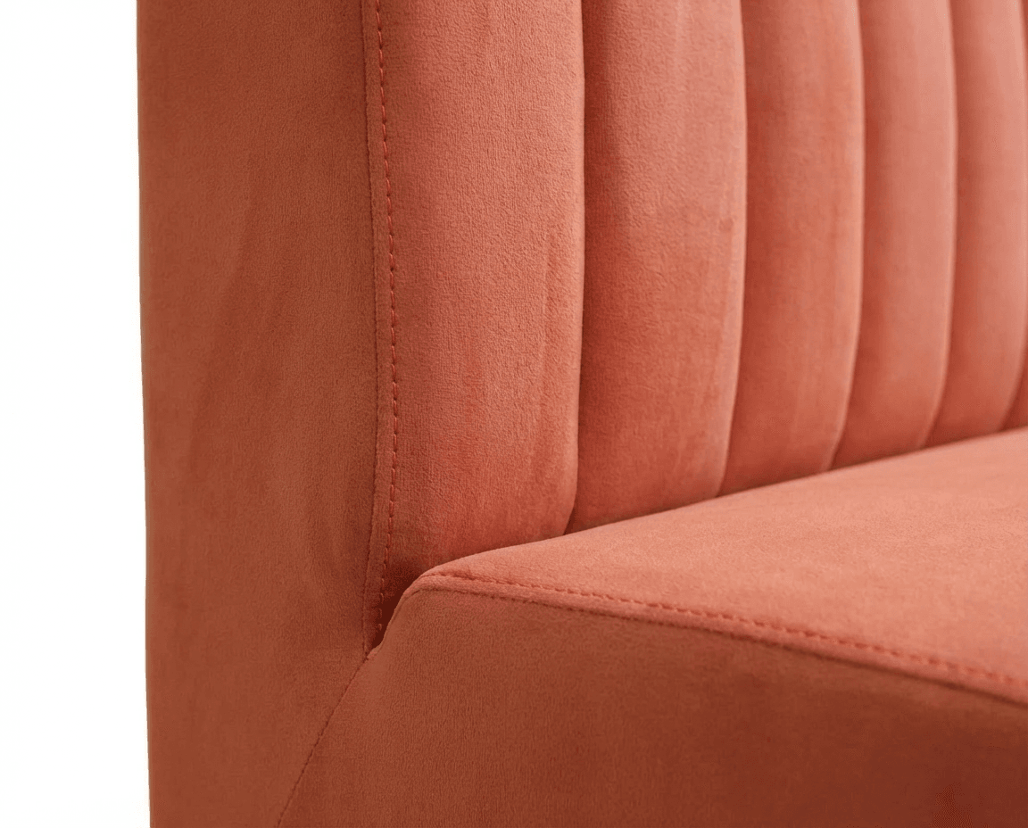Banquettes sur mesure de restaurant Kyo 2 banquette droite DETAIL