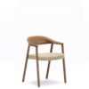 chaise bois salle à manger à accoudoirs Hera