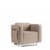 fauteuil moderne en cuir contemporain Cocktail