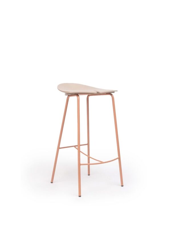 tabouret haut de bar assise polypropylène ANT