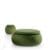 pouf acoustique en tissu design pour bureau Snow