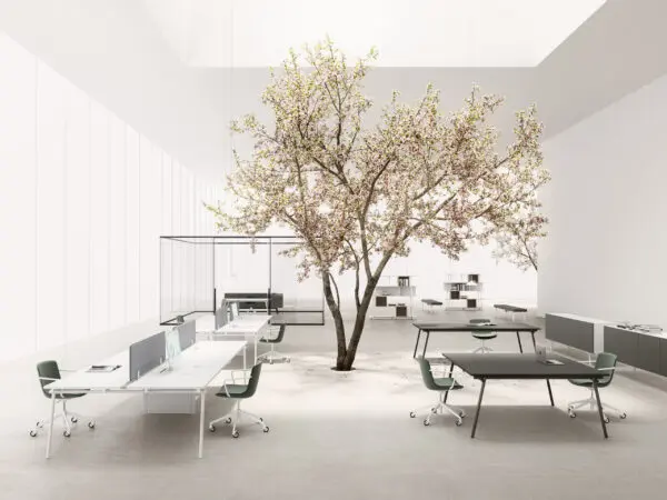 Bureau à Banc Unique (cadre Seul) – Design Italien – Parfait Pour Maison, Bureau Ou Centre D'appels