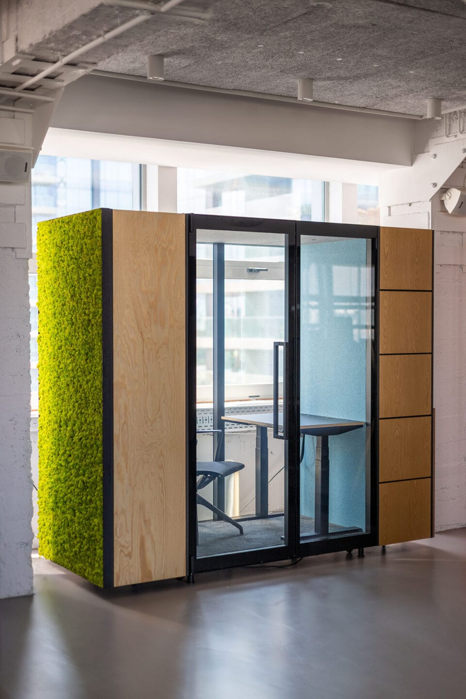 Cabine acoustique open space modulable Kameleon Link I Openspaces