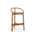 Chaise design de bar en bois courrbé 3 pieds Evo