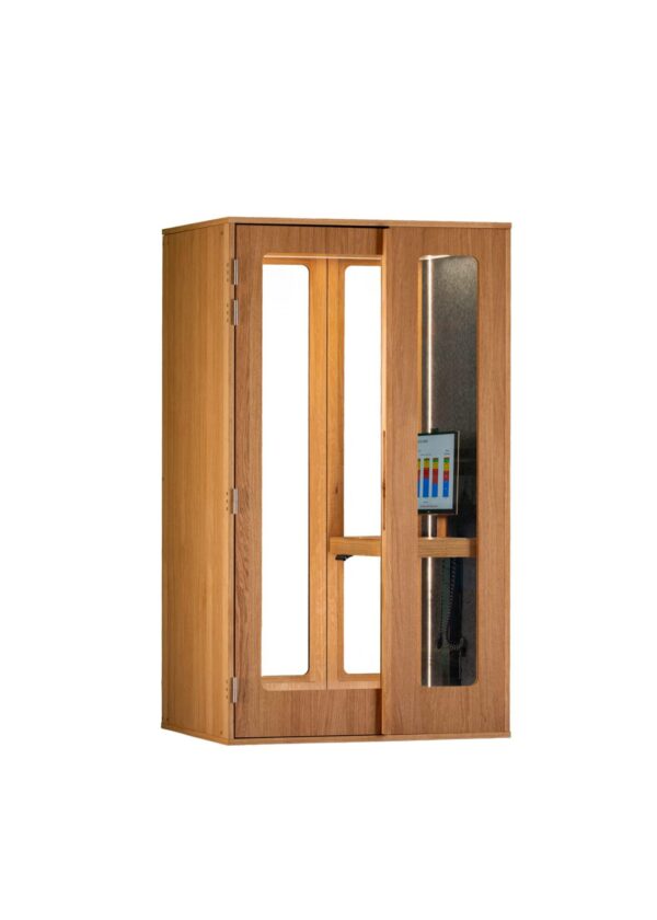 Box de confidentialité acoustique pour 1 personne assise – Heaven Focus